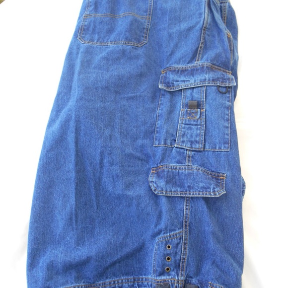 King Size brand cargo denim jeans  size 68 - Picture 5 of 8